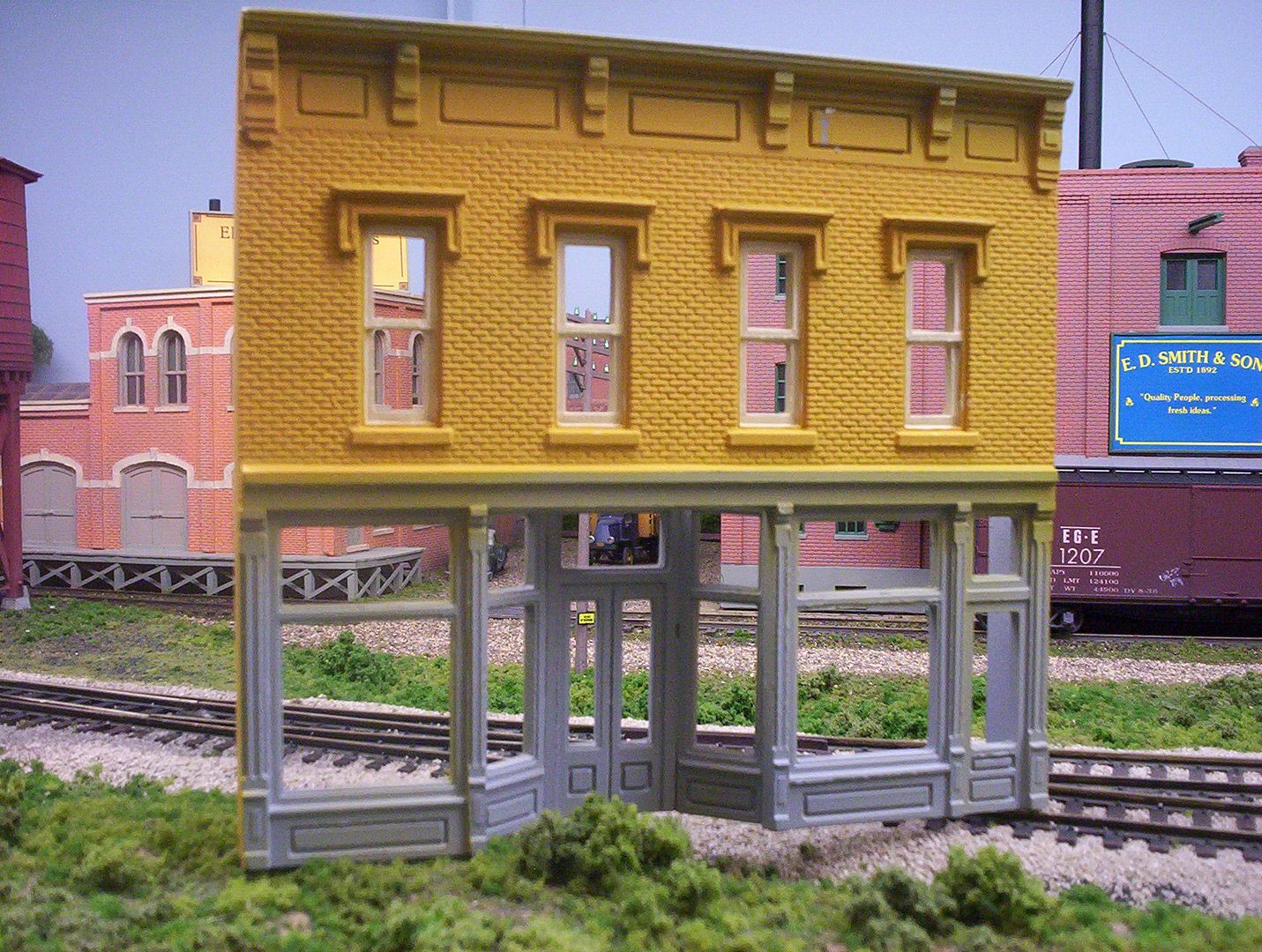 Painting Plastic Structure Models Model Railroader Magazine Model